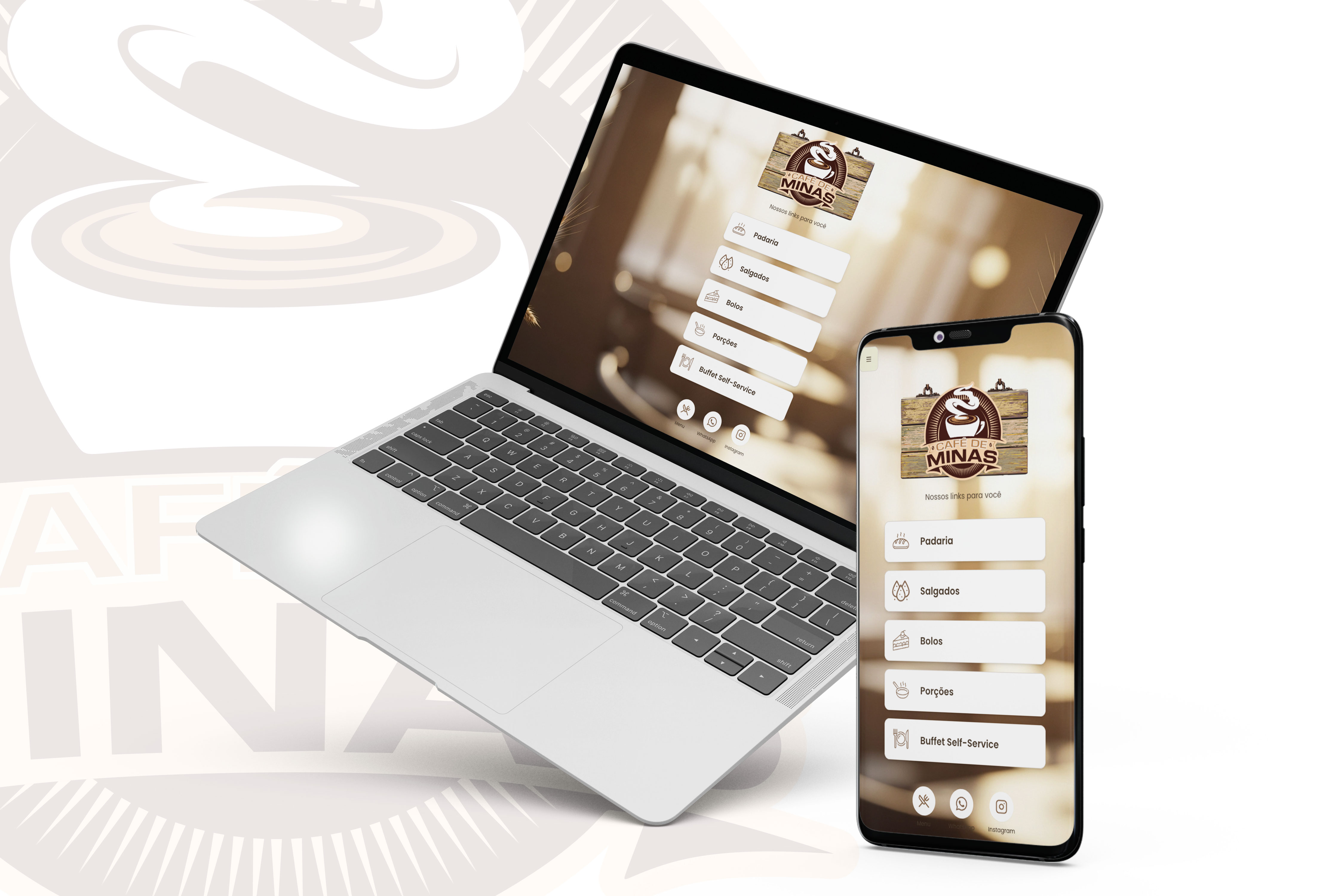 Café de Minas website