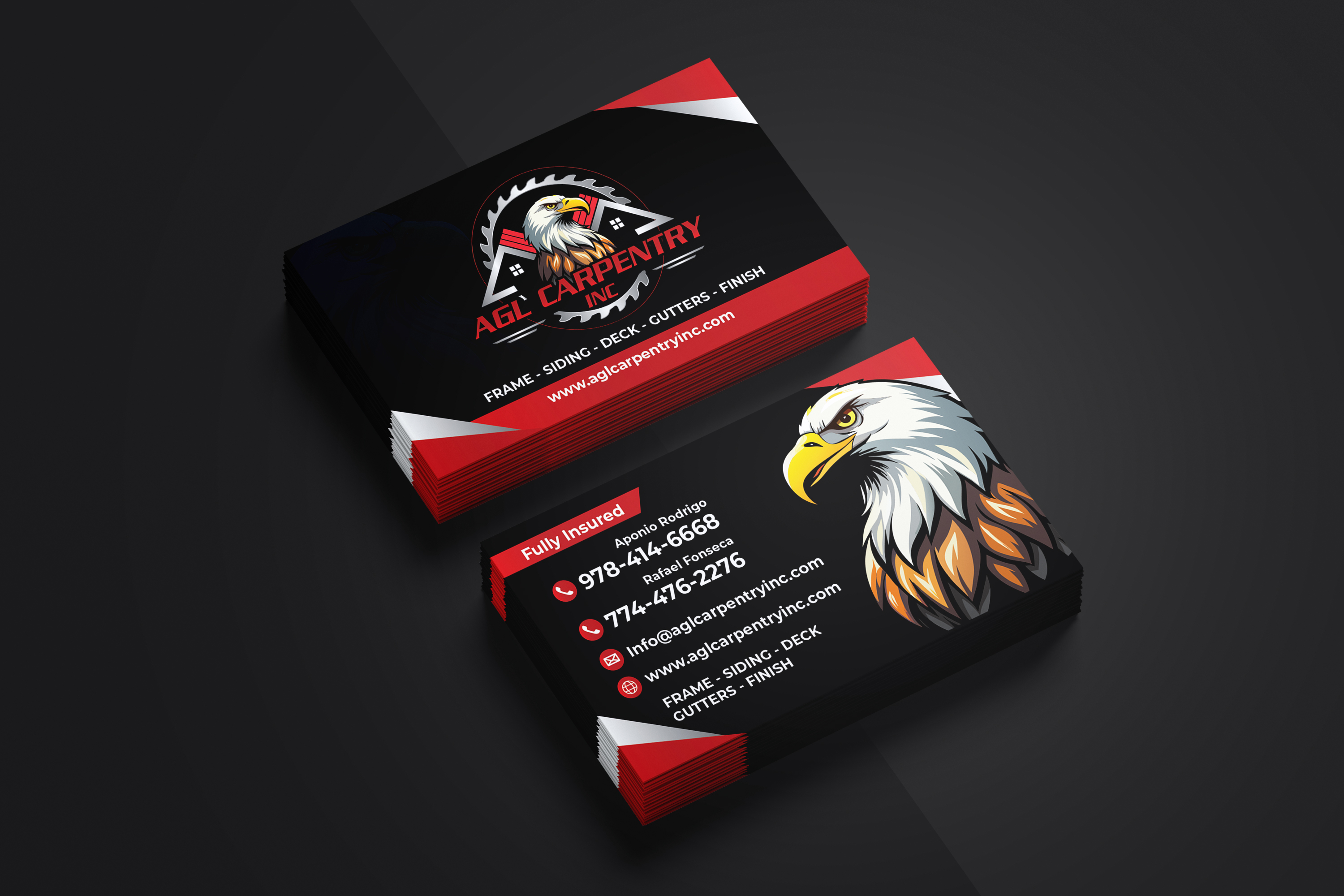 AGL Construction branding